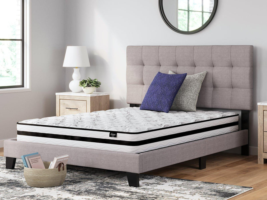 8 Inch Chime Innerspring Mattress Set - Abundant Home Collections
