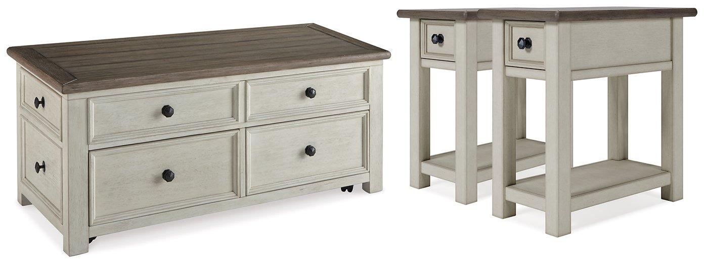 Bolanburg Occasional Table Set - Abundant Home Collections
