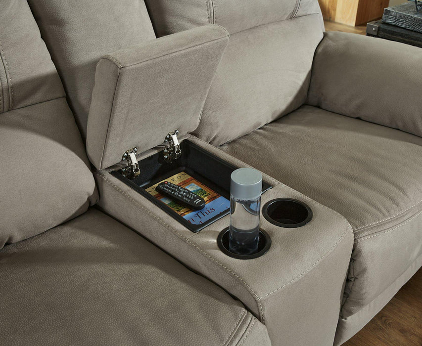Next-Gen Gaucho Reclining Loveseat with Console - Abundant Home Collections
