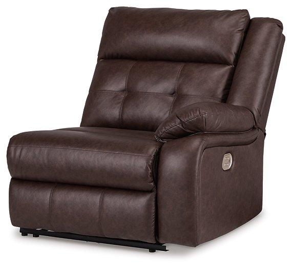 Punch Up Power Reclining Sectional Loveseat with Console - Abundant Home Collections