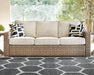 Beachcroft Outdoor Sofa, Lounge Chairs and Fire Pit - Abundant Home Collections