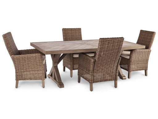 Beachcroft Outdoor Dining Set - Abundant Home Collections