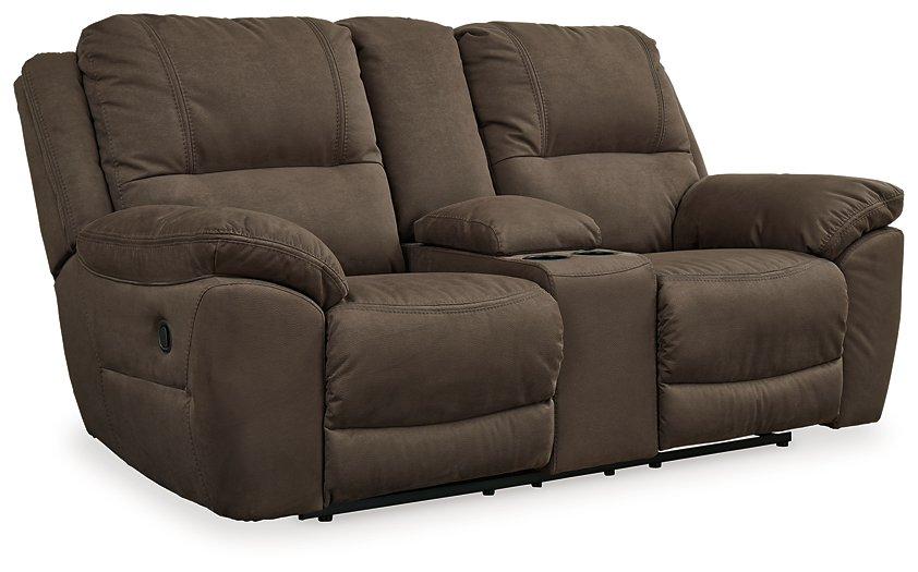 Next-Gen Gaucho Reclining Loveseat with Console - Abundant Home Collections