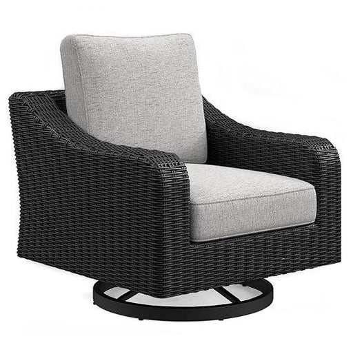 Beachcroft Outdoor Swivel Lounge with Cushion - Abundant Home Collections