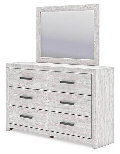 Cayboni Dresser and Mirror - Abundant Home Collections