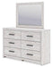 Cayboni Dresser and Mirror - Abundant Home Collections