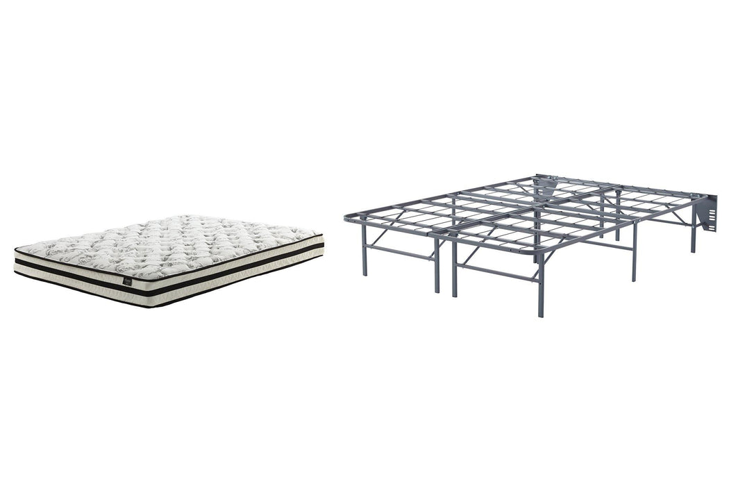 8 Inch Chime Innerspring Mattress Set - Abundant Home Collections