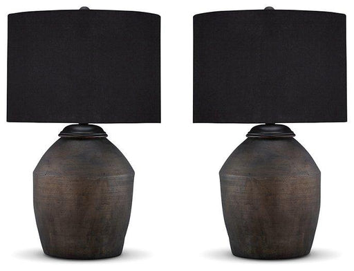 Naareman Lamp Set - Abundant Home Collections