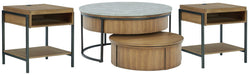 Fridley Occasional Table Set - Abundant Home Collections