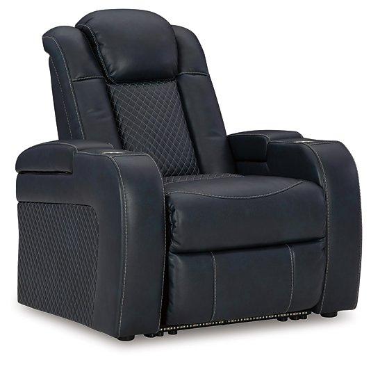 Fyne-Dyme Power Recliner - Abundant Home Collections