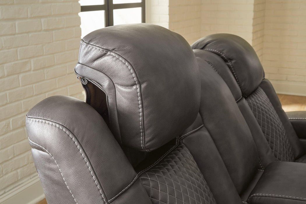 Fyne-Dyme Power Recliner - Abundant Home Collections