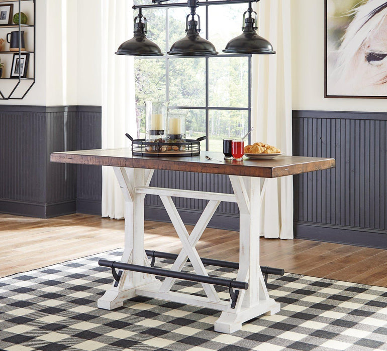 Valebeck Counter Height Dining Table - Abundant Home Collections