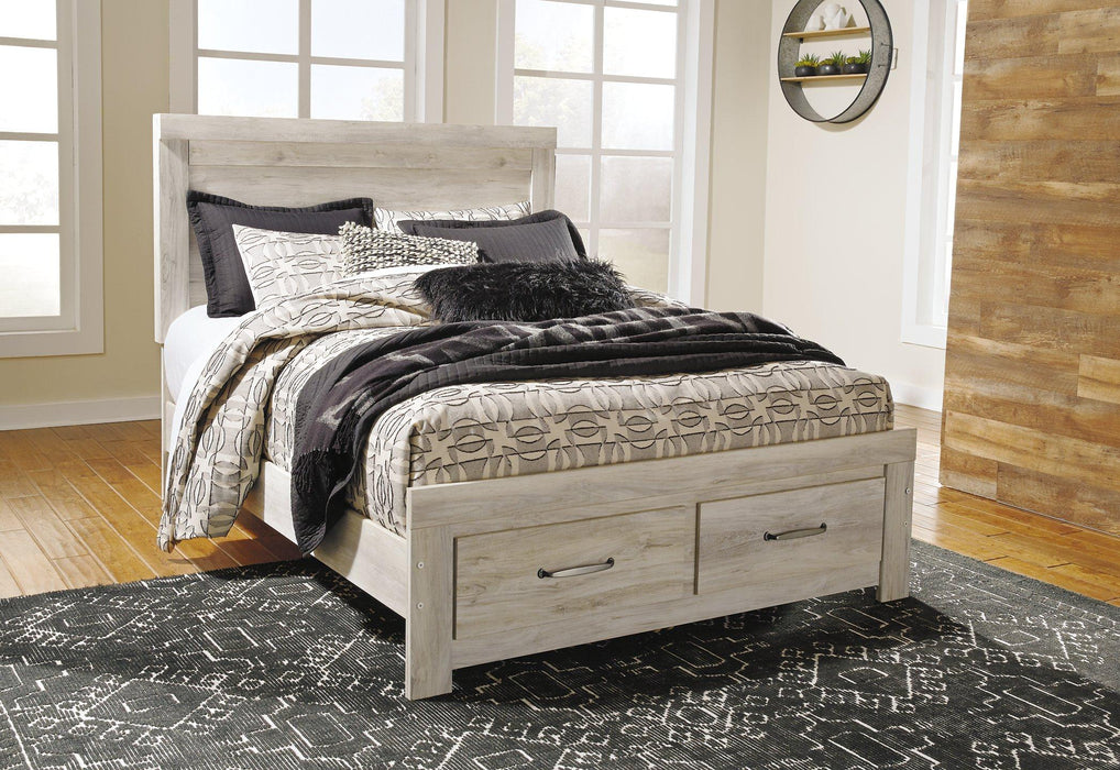Bellaby Bed with 2 Storage Drawers - Abundant Home Collections