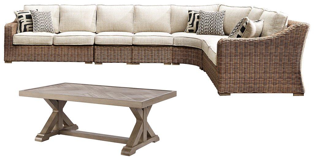 Beachcroft Outdoor Seating Set - Abundant Home Collections