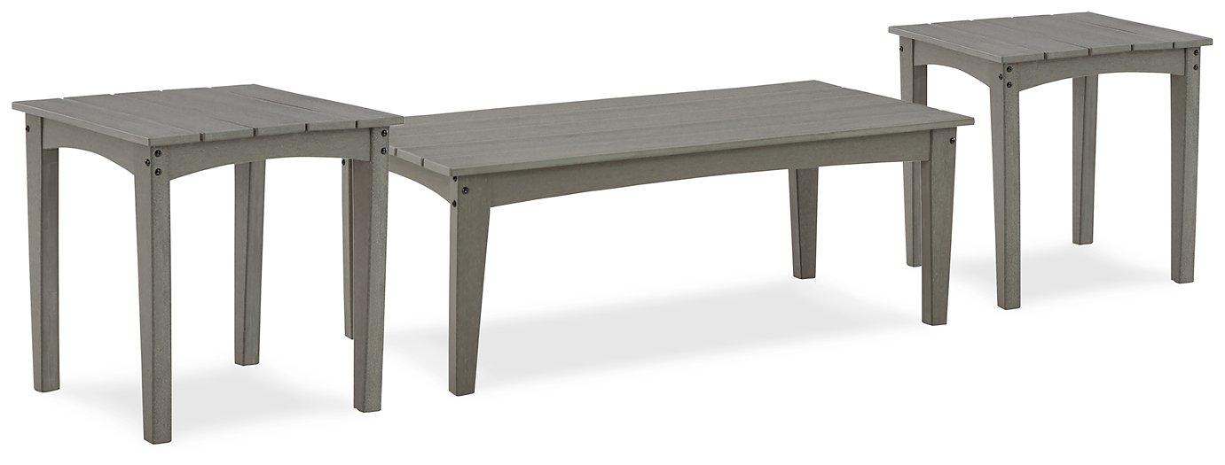 Visola Outdoor Occasional Table Set - Abundant Home Collections