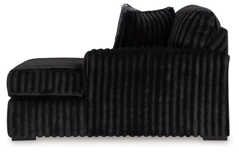 Midnight-Madness Super Chaise - Abundant Home Collections