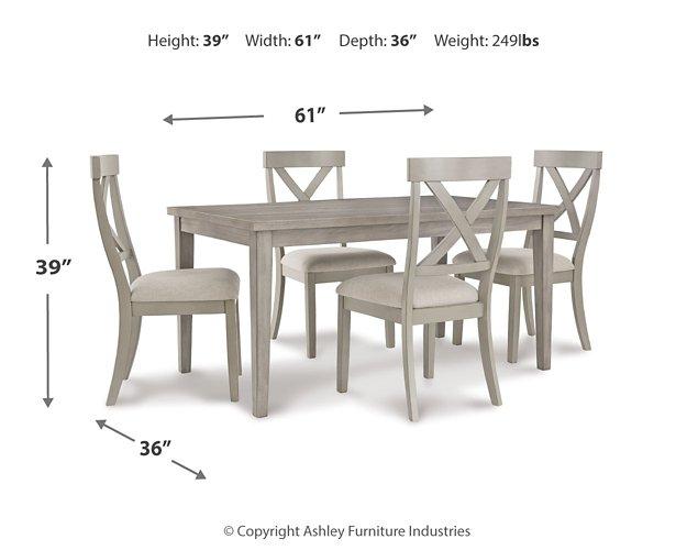Parellen Dining Room Set - Abundant Home Collections
