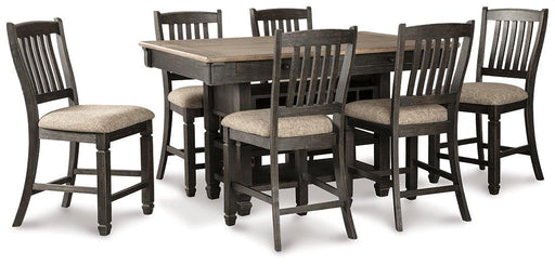 Tyler Creek Counter Height Dining Set - Abundant Home Collections