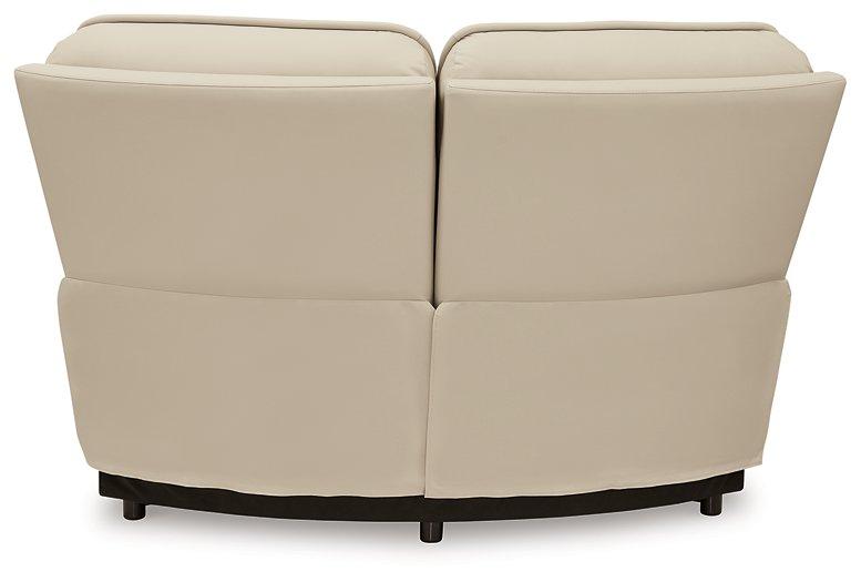Double Deal Reclining Sectional with Console - Abundant Home Collections