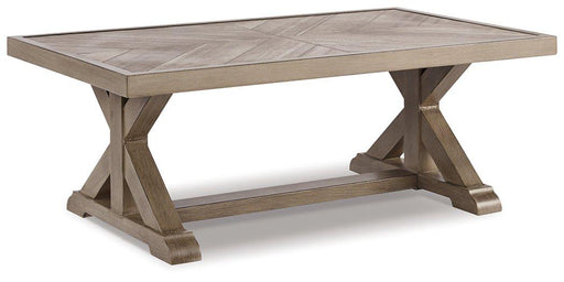 Beachcroft Outdoor Coffee Table - Abundant Home Collections