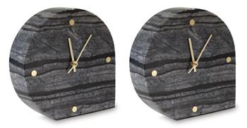 Janmour Table Clock (Set of 2) - Abundant Home Collections