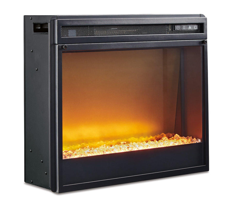 Wildenauer 76" TV Stand with Electric Fireplace - Abundant Home Collections