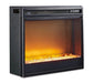 Wildenauer 76" TV Stand with Electric Fireplace - Abundant Home Collections