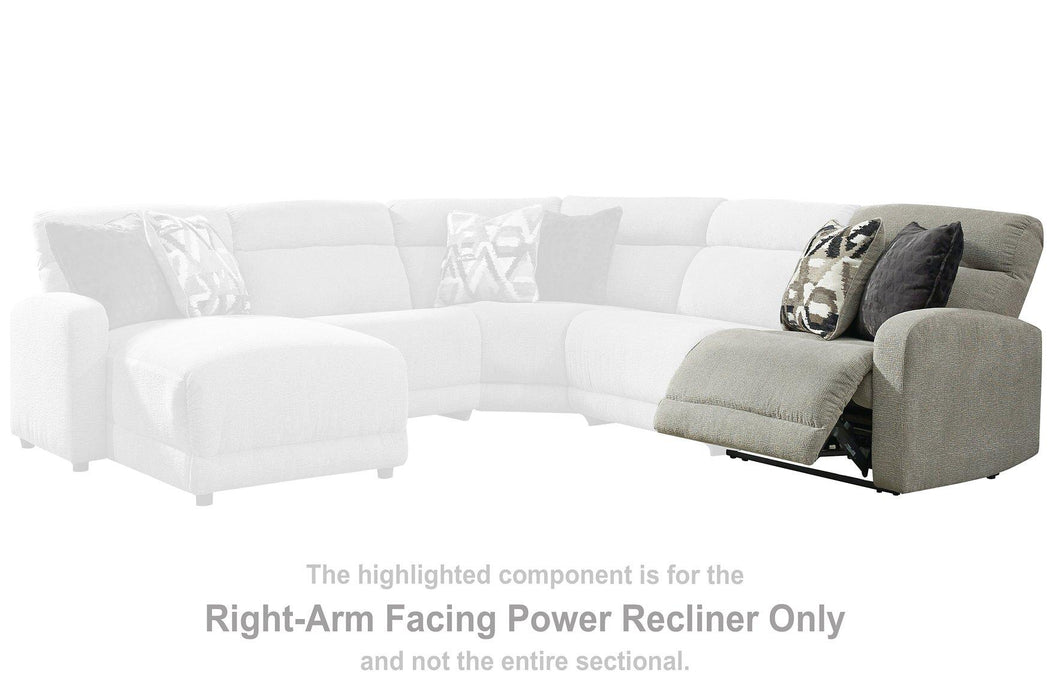 Colleyville Power Reclining Sectional with Chaise - Abundant Home Collections