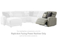 Colleyville Power Reclining Sectional with Chaise - Abundant Home Collections