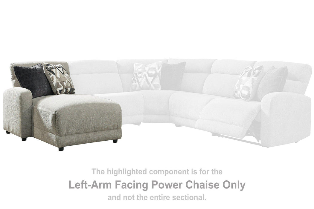 Colleyville Power Reclining Sectional with Chaise - Abundant Home Collections