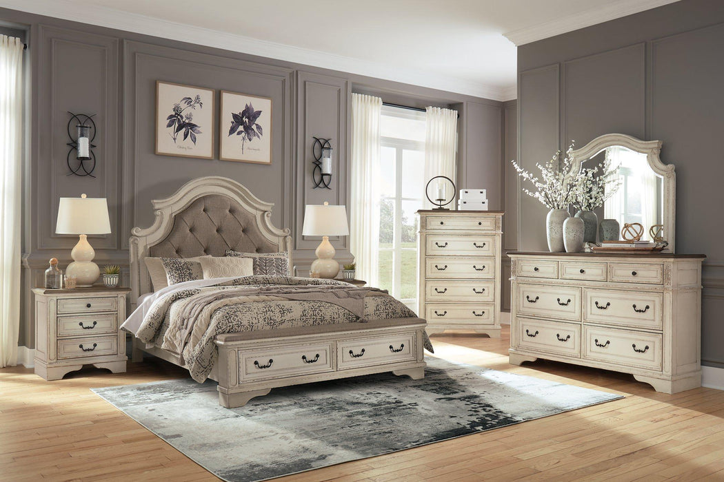 Realyn Upholstered Bed - Abundant Home Collections