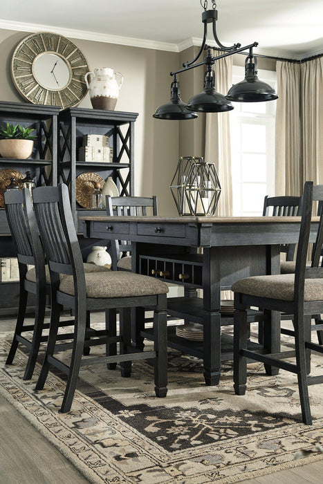 Tyler Creek Counter Height Dining Set - Abundant Home Collections