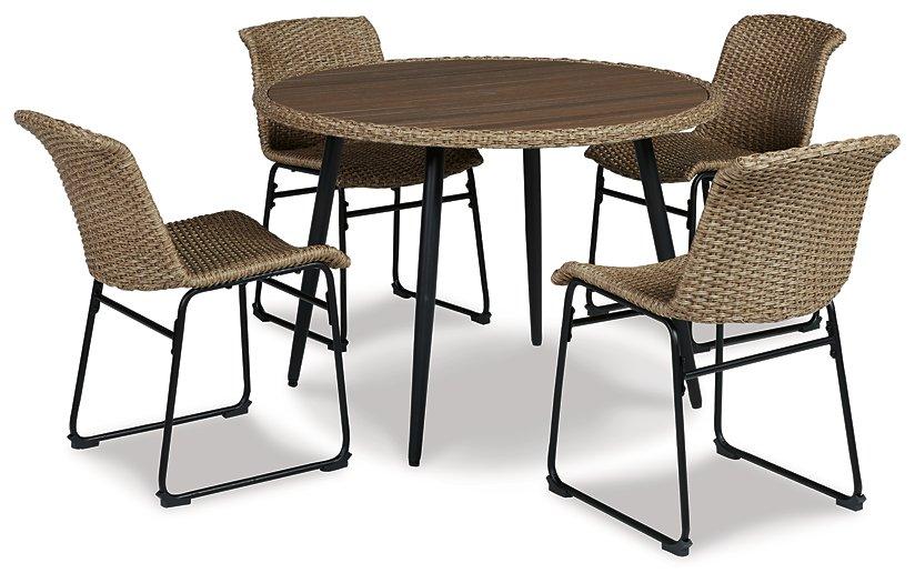 Amaris Outdoor Dining Set - Abundant Home Collections