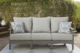 Visola Outdoor Sofa and Loveseat Set - Abundant Home Collections