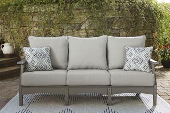 Visola Outdoor Sofa and Loveseat Set - Abundant Home Collections