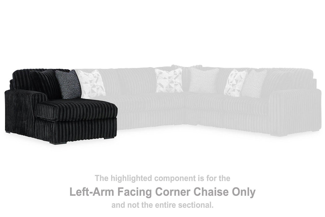 Midnight-Madness Super Chaise - Abundant Home Collections