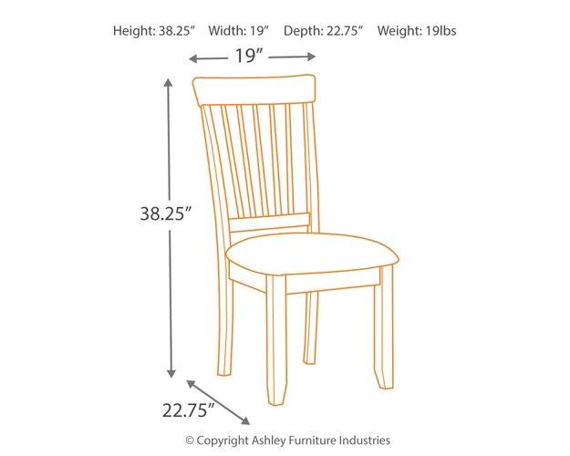 Berringer Dining Chair Set - Abundant Home Collections