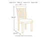 Berringer Dining Chair Set - Abundant Home Collections