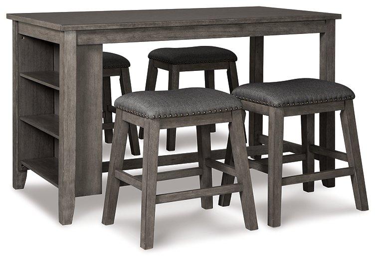 Caitbrook Counter Height Dining Set - Abundant Home Collections