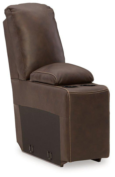 Dunleith Power Reclining Loveseat with Console - Abundant Home Collections