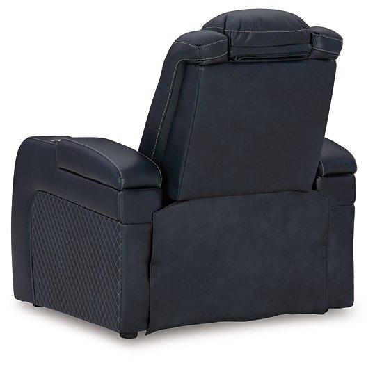 Fyne-Dyme Power Recliner - Abundant Home Collections