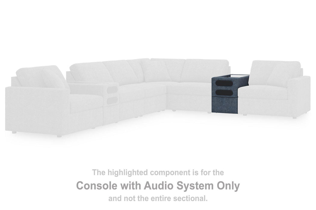 Modmax Balanced Sectional with Audio and Storage Consoles - Abundant Home Collections