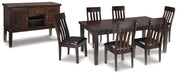 Haddigan Dining Set - Abundant Home Collections