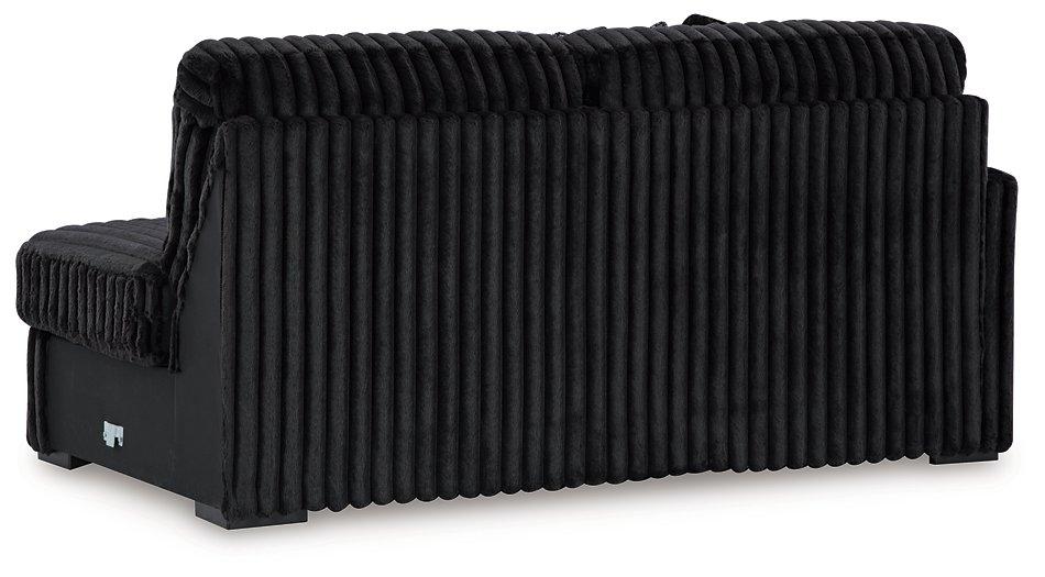 Midnight-Madness Sectional with Chaise - Abundant Home Collections