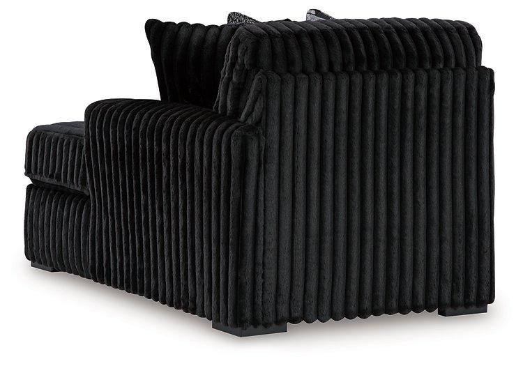 Midnight-Madness Super Chaise - Abundant Home Collections
