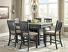 Tyler Creek Counter Height Dining Set - Abundant Home Collections