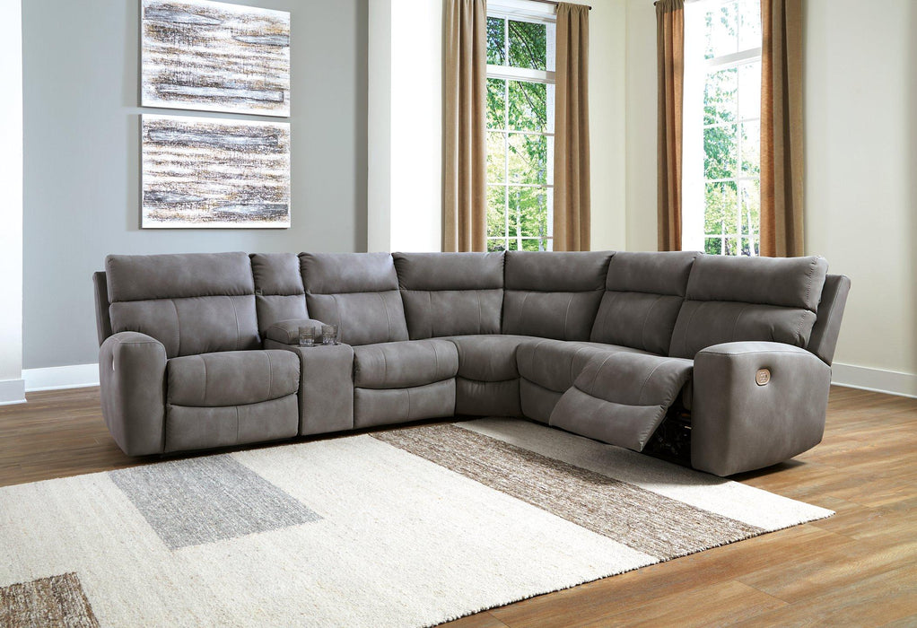 Next-Gen DuraPella Power Reclining Sectional - Abundant Home Collections