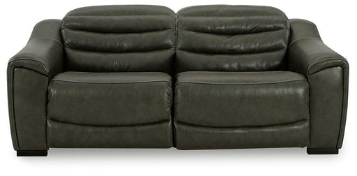 Center Line Power Reclining Sectional Loveseat - Abundant Home Collections