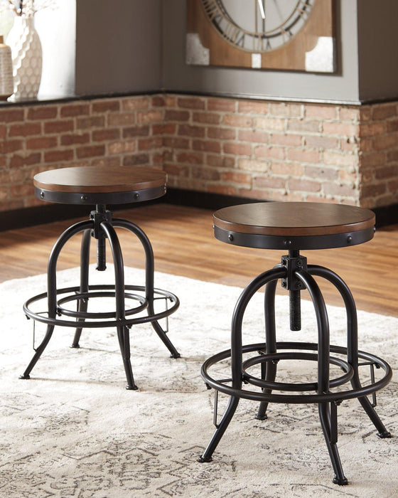 Valebeck Counter Height Bar Stool - Abundant Home Collections