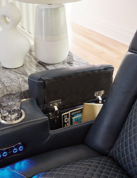 Fyne-Dyme Power Reclining Sofa - Abundant Home Collections